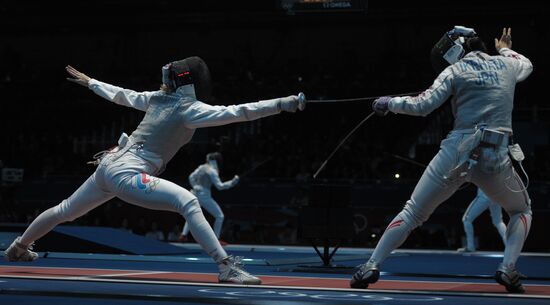 Women's team foil. Fencing. Olympic Games 2012