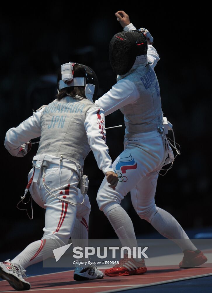 Women's team foil. Fencing. Olympic Games 2012