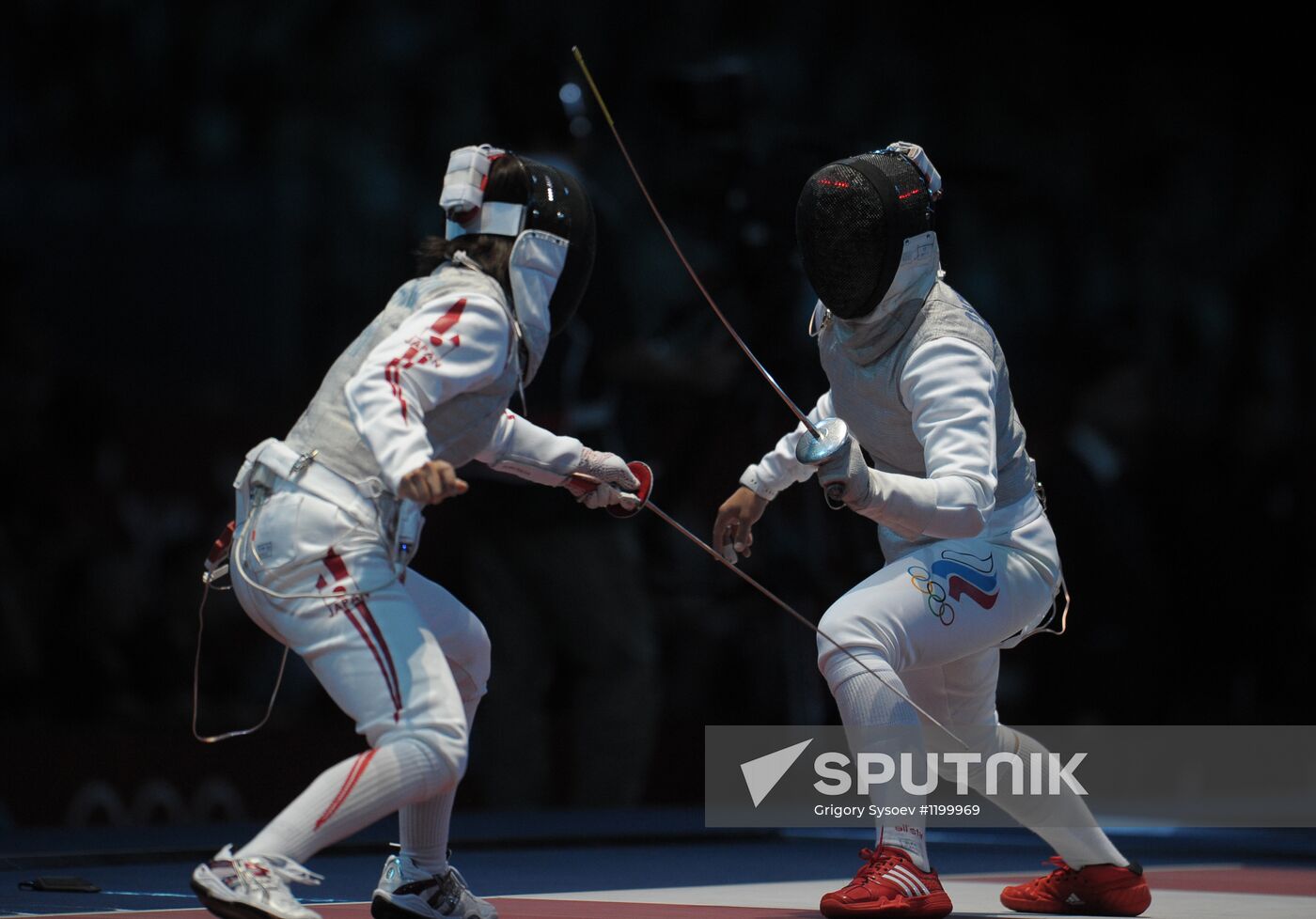 Women's team foil. Fencing. Olympic Games 2012