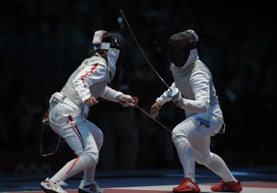 Women's team foil. Fencing. Olympic Games 2012