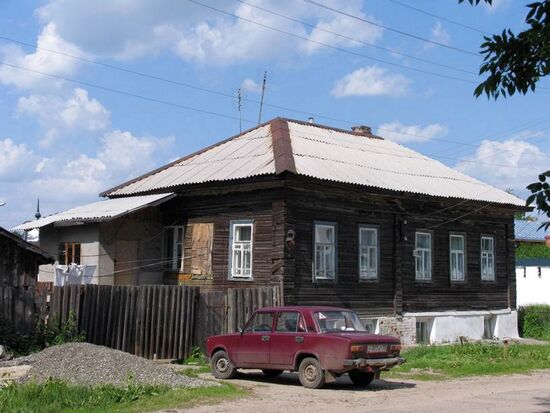 STREET OLD HOUSE MUROM