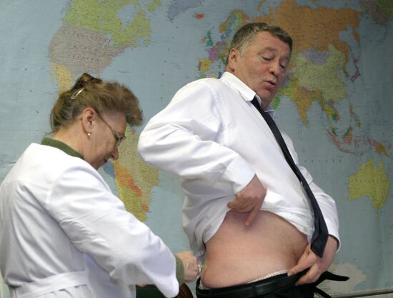 Zhirinovsky flu inoculation