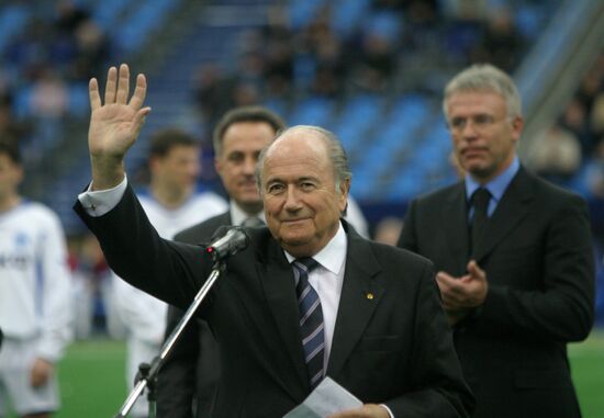 Blatter Fetisov Mutko