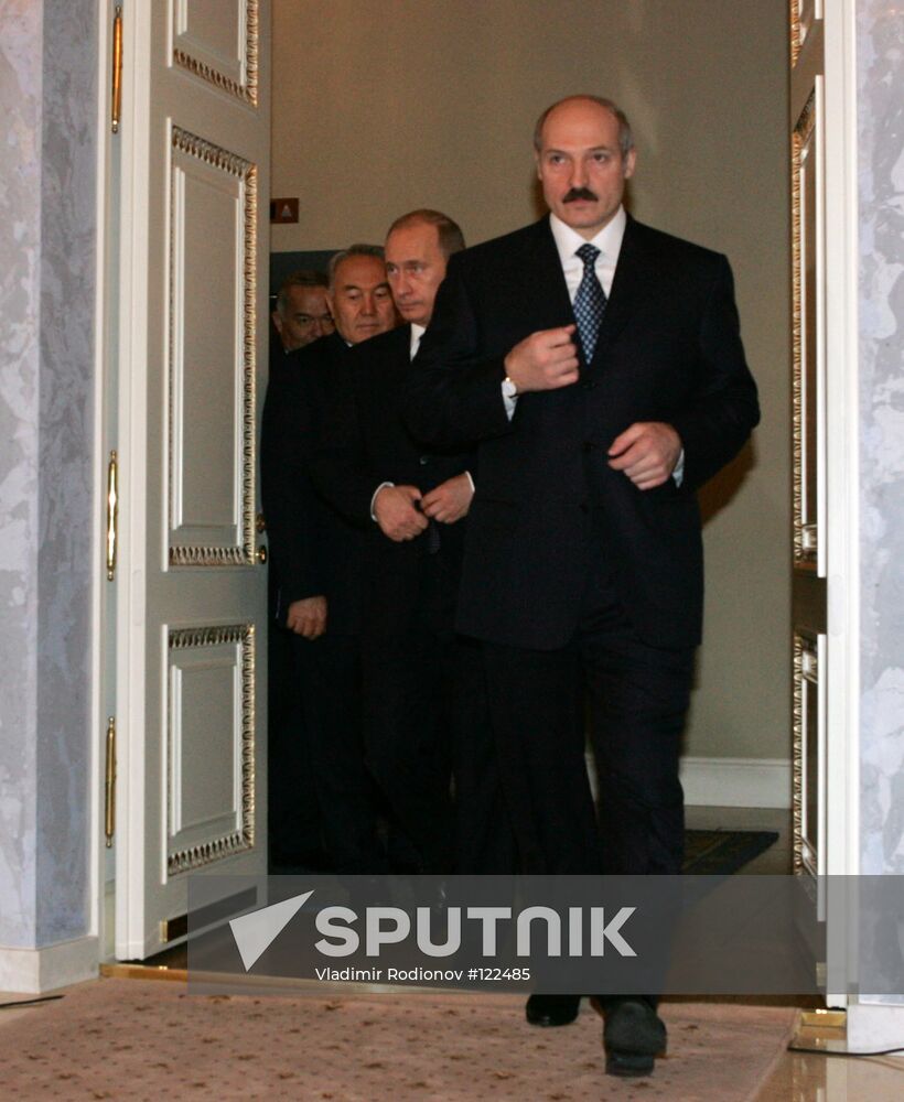 LUKASHENKO PUTIN NAZARBAYEV KARIMOV