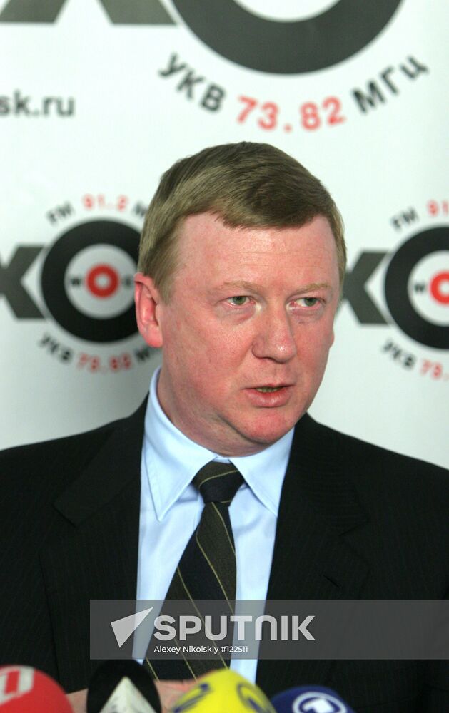 Chubais live radio