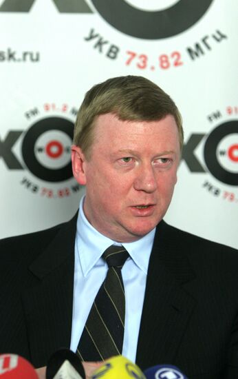 Chubais live radio