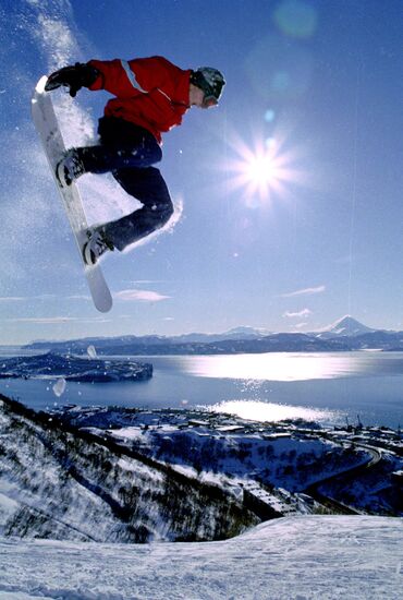 SNOWBOARD KAMCHATKA 