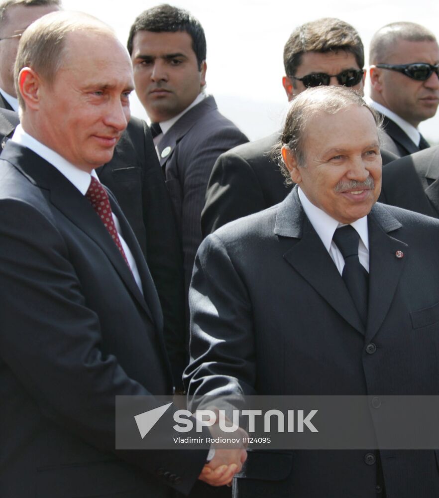 Putin Bouteflika 