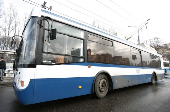 Trolleybus Moscow Trolleybus Overhaul Plant