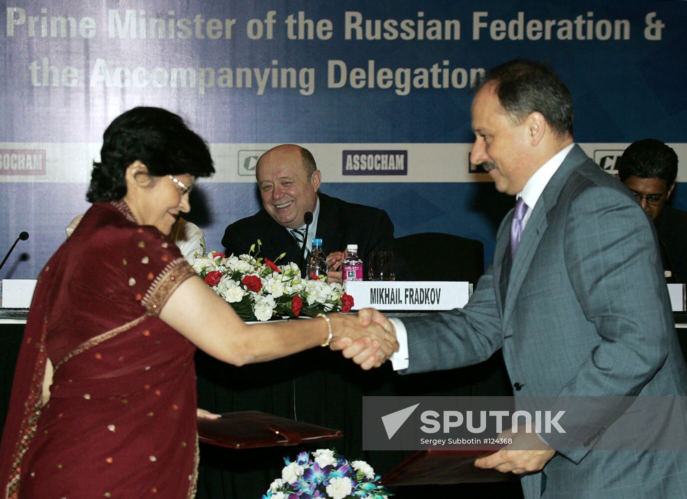 FRADKOV VISIT INDIA
