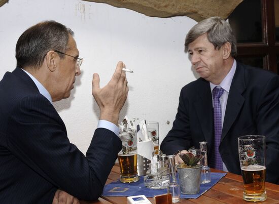 SERGEI LAVROV'S VISIT TO SLOVAKIA