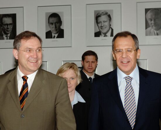 SERGEI LAVROV'S VISIT TO BERLIN