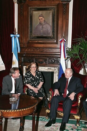 MIKHAIL FRADKOV'S VISIT TO ARGENTINA