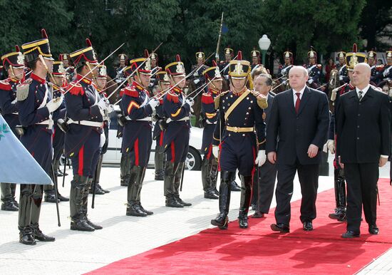 MIKHAIL FRADKOV'S VISIT TO ARGENTINA