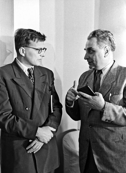 SHOSTAKOVICH AND ALEXANDROV JOINT WORK FILM