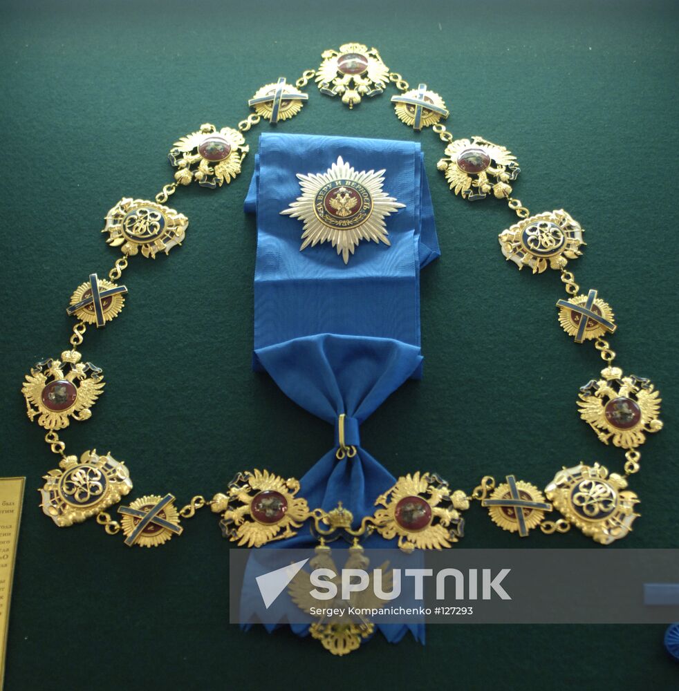 THE ORDER OF ST. ANDREW