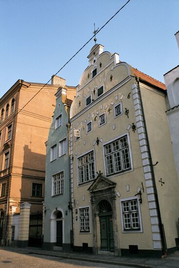 OLD HOUSES IN RIGA 