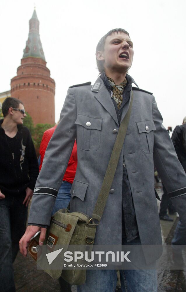MOSCOW HOMOSEXUAL PARADE