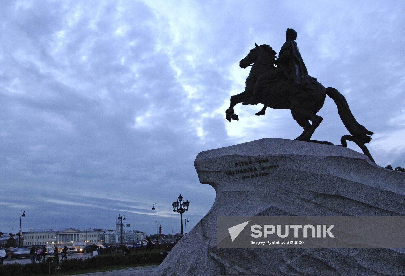 White nights in St. Petersburg