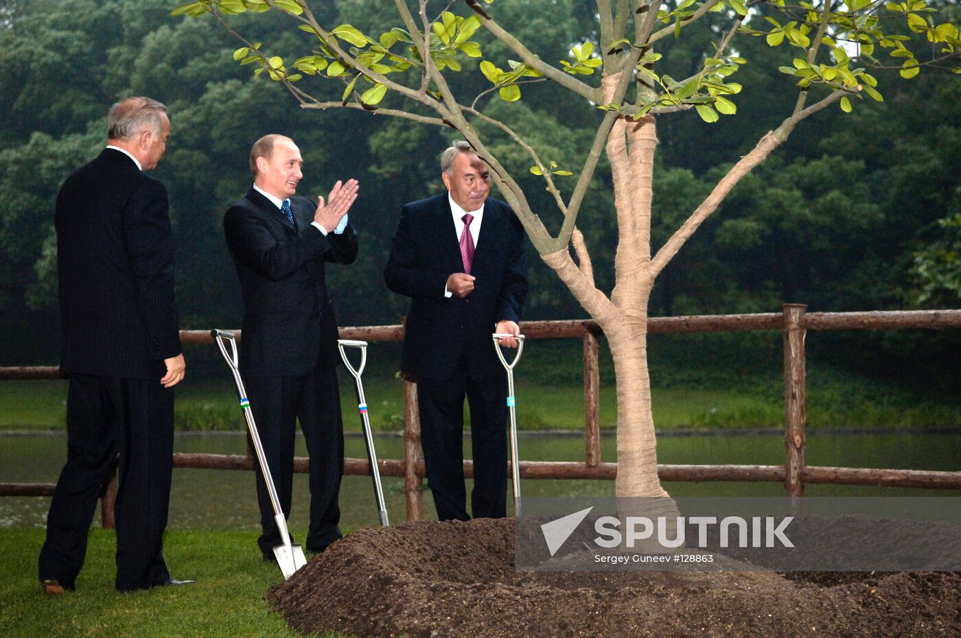 KARIMOV PUTIN NAZARBAYEV
