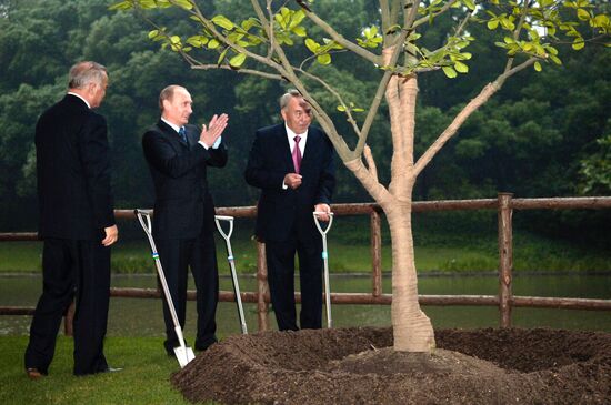 KARIMOV PUTIN NAZARBAYEV