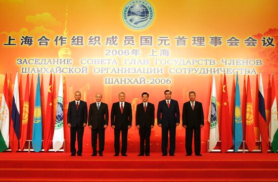 SCO SUMMIT IN SHAGHAI