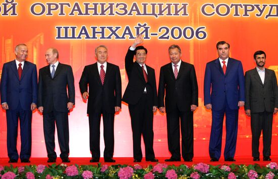 SCO SUMMIT IN SHANGHAI
