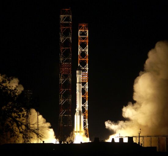 KAZSAT SATELLITE LAUNCH