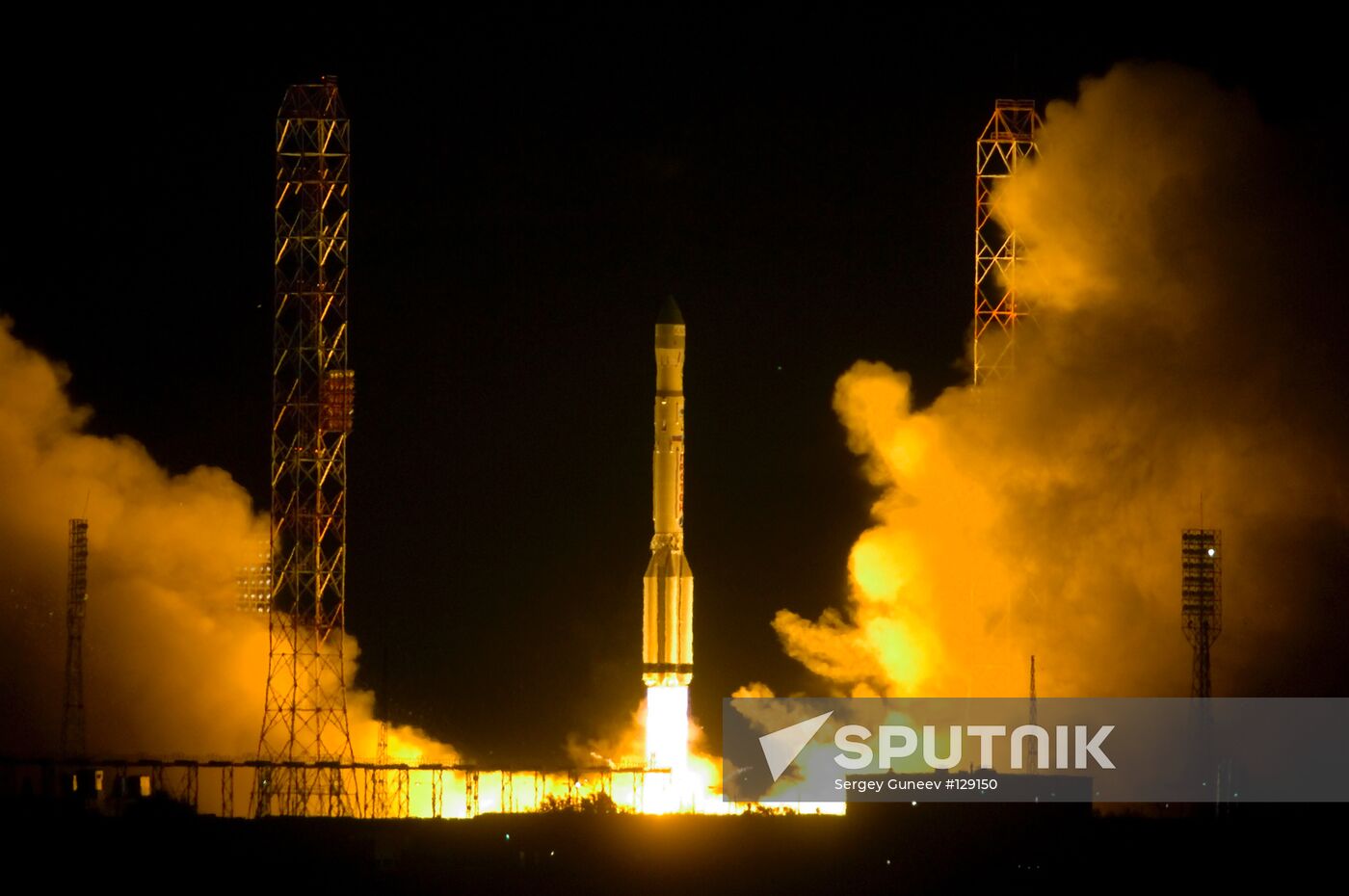 KAZSAT SATELLITE LAUNCH