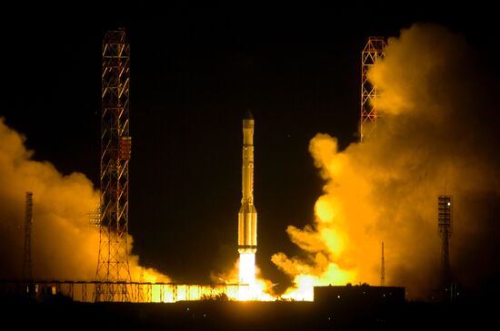 KAZSAT SATELLITE LAUNCH