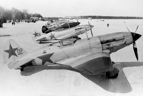 LAGG FIGHTERS VNUKOVO GREAT PATRIOTIC WAR