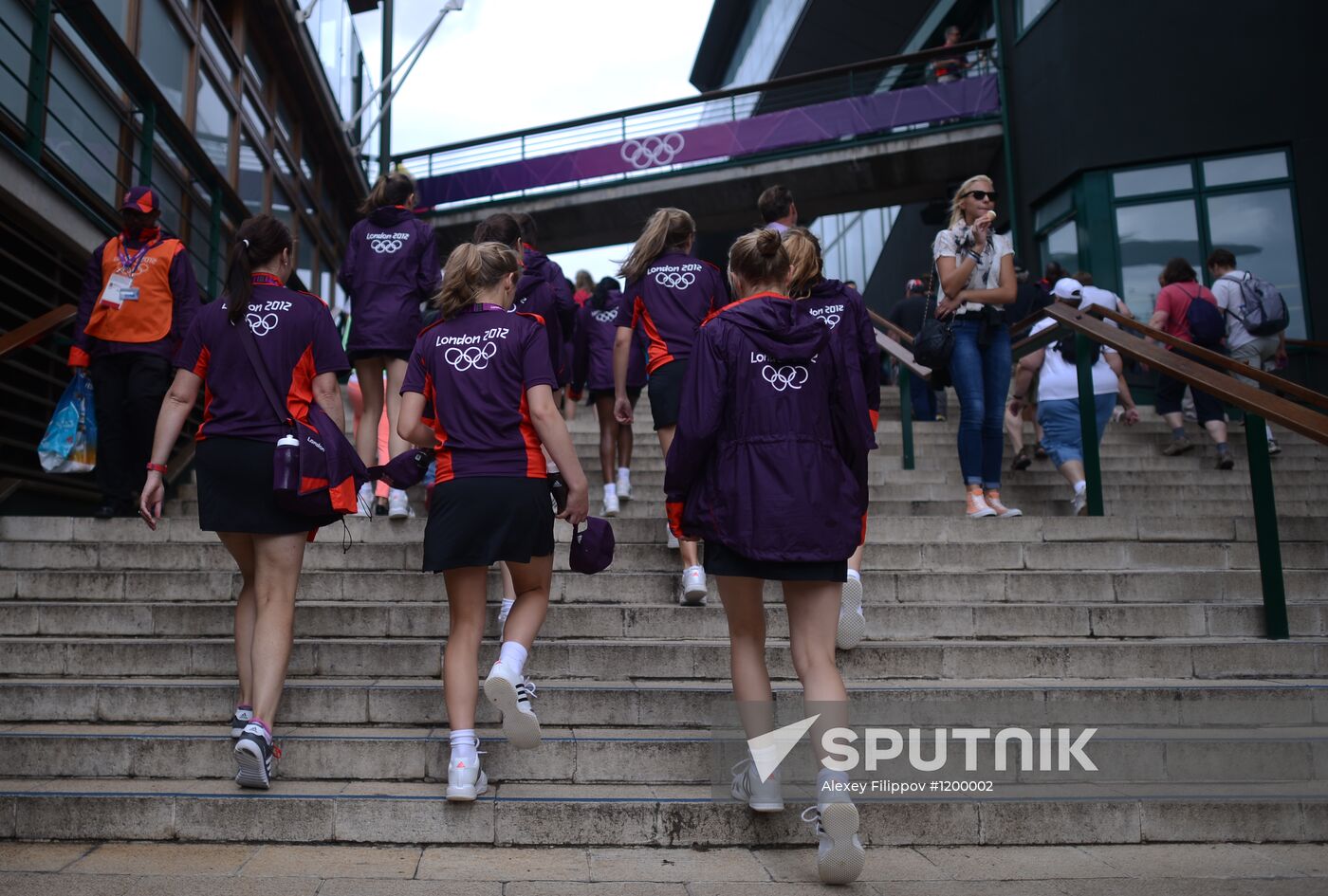 Olympics 2012 Tennis. Day Six.