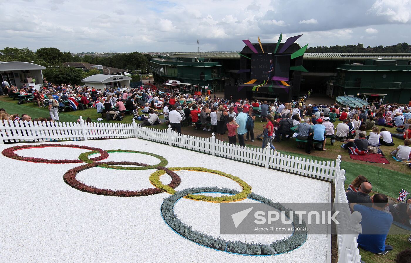 Olympics 2012 Tennis. Day Six.