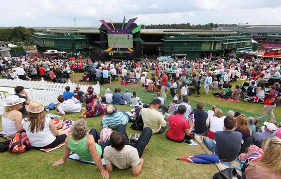 Olympics 2012 Tennis. Day Six.