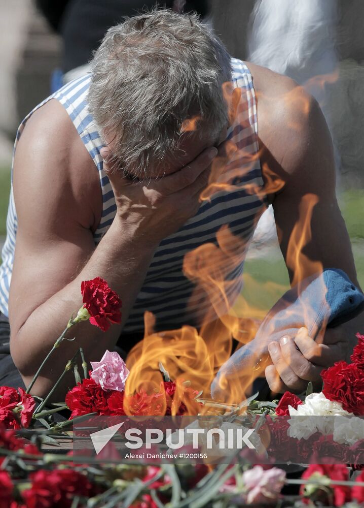 Celebration of Day of Airborne Troops in St.Petersburg