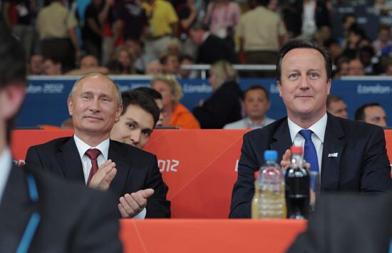 President Vladimir Putin on working visit in Great Britain