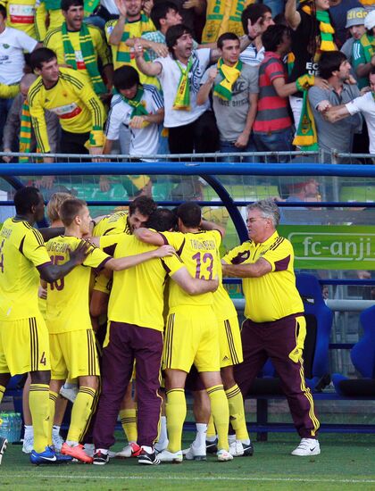 Football Europa League. Anji vs. Vitesse