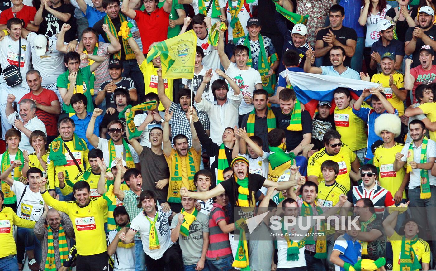 Football Europa League. Anji vs. Vitesse