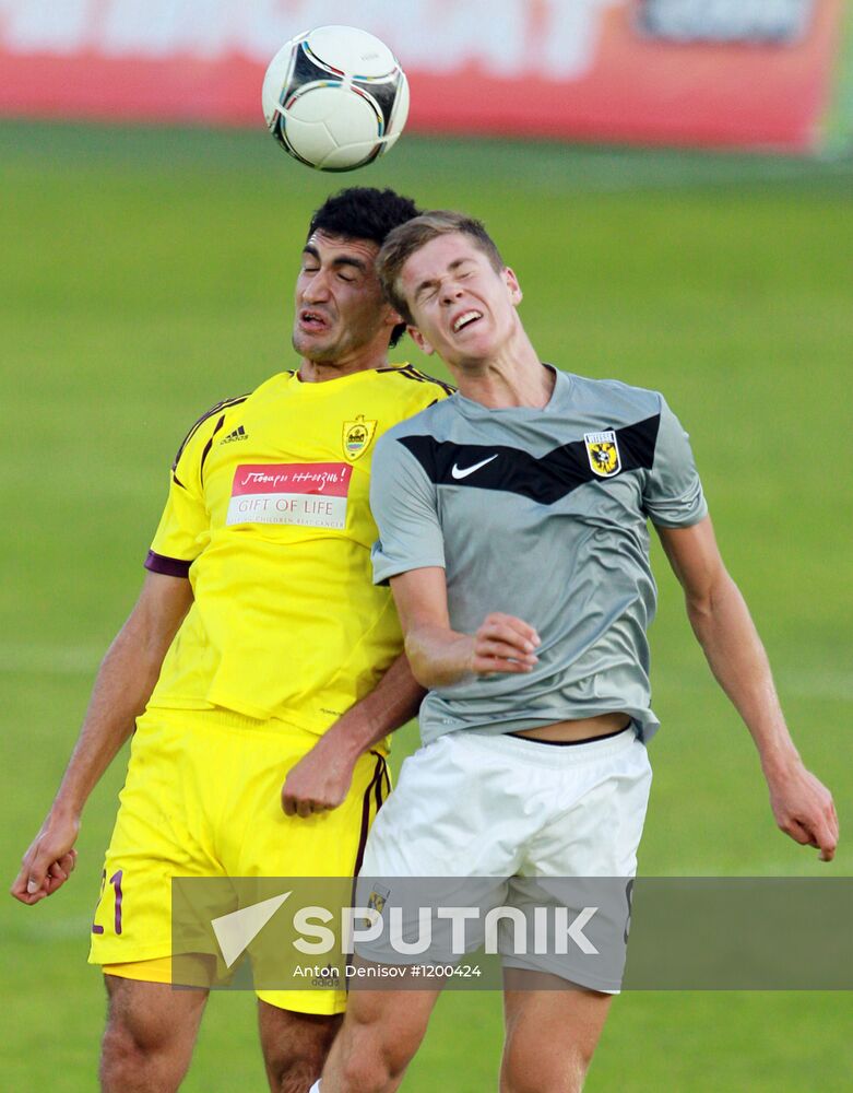 Football Europa League. Anji vs. Vitesse