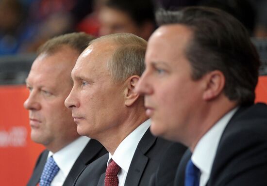 Russian President Vladimir Putin visits United Kingdom
