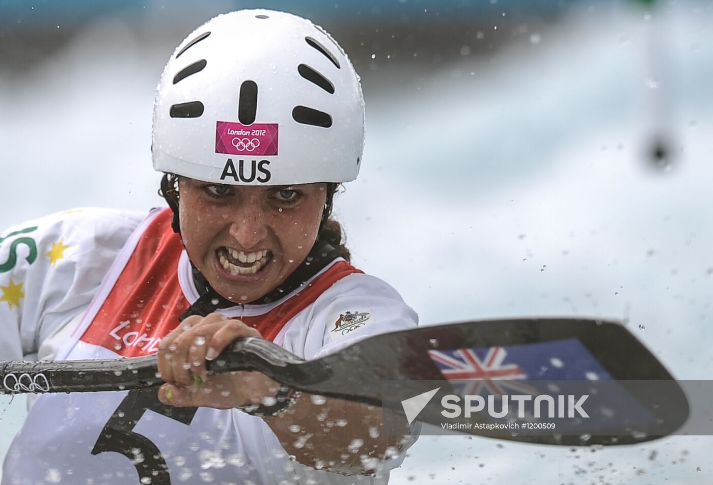 2012 Olympics. Women's kayak single slalom