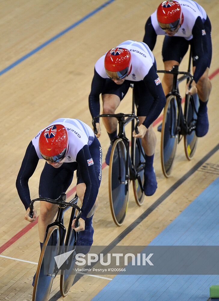 2012 Olympic Games. Cycling - Track. Team Sprint