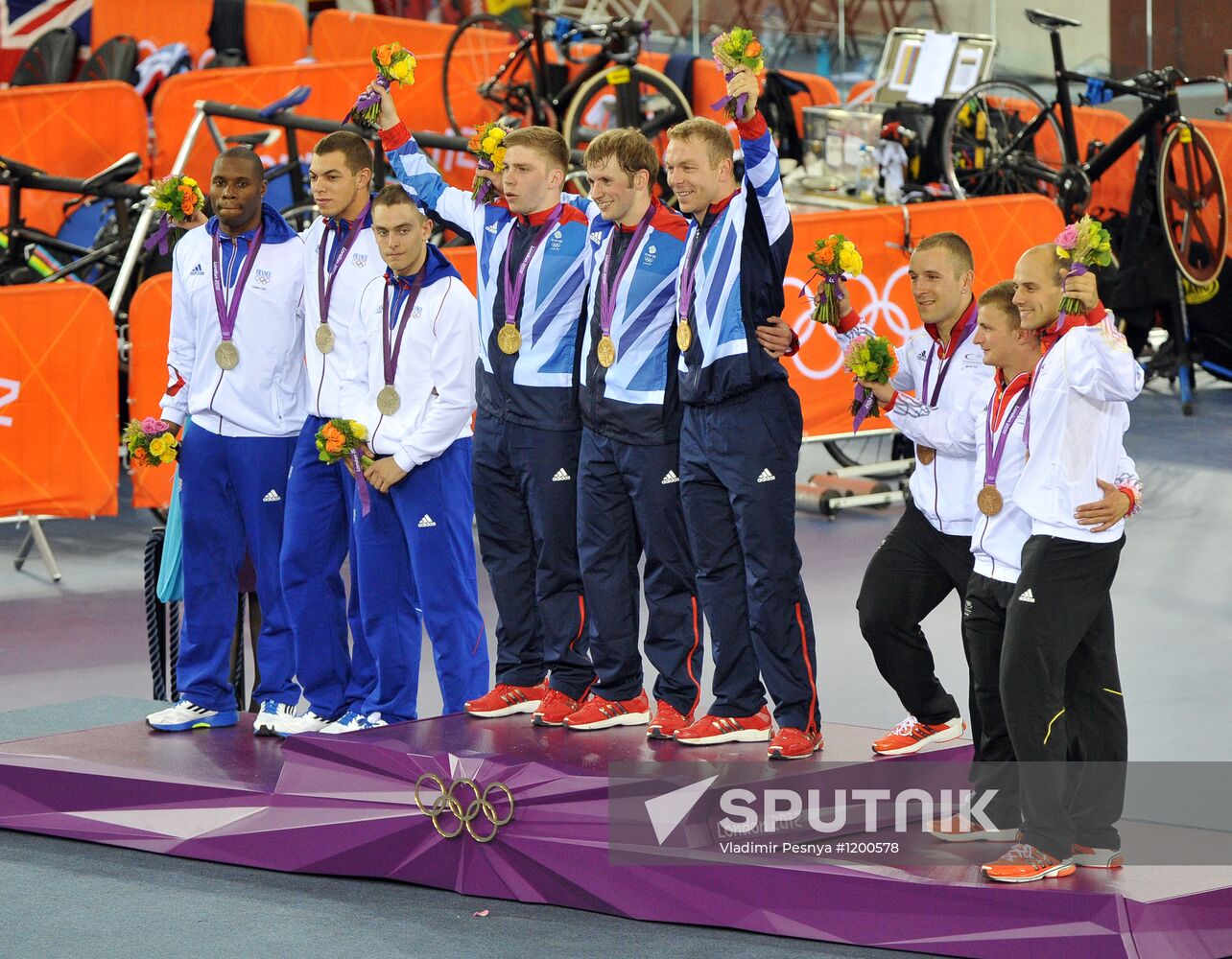 2012 Olympic Games. Cycling - Track. Team Sprint