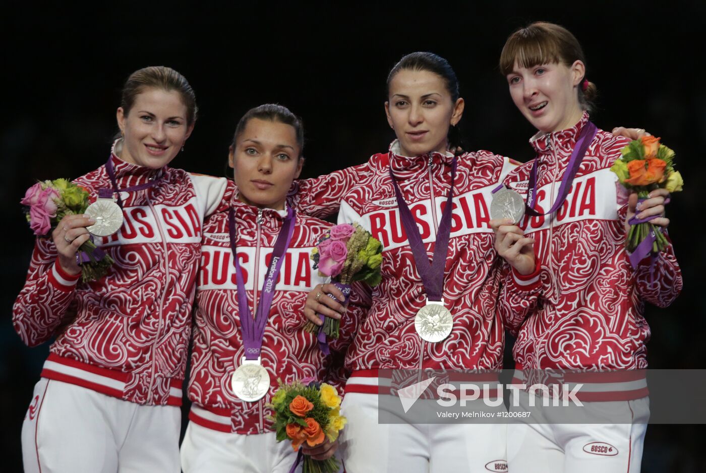 2012 Olympics. Fencing. Women's Team Foil