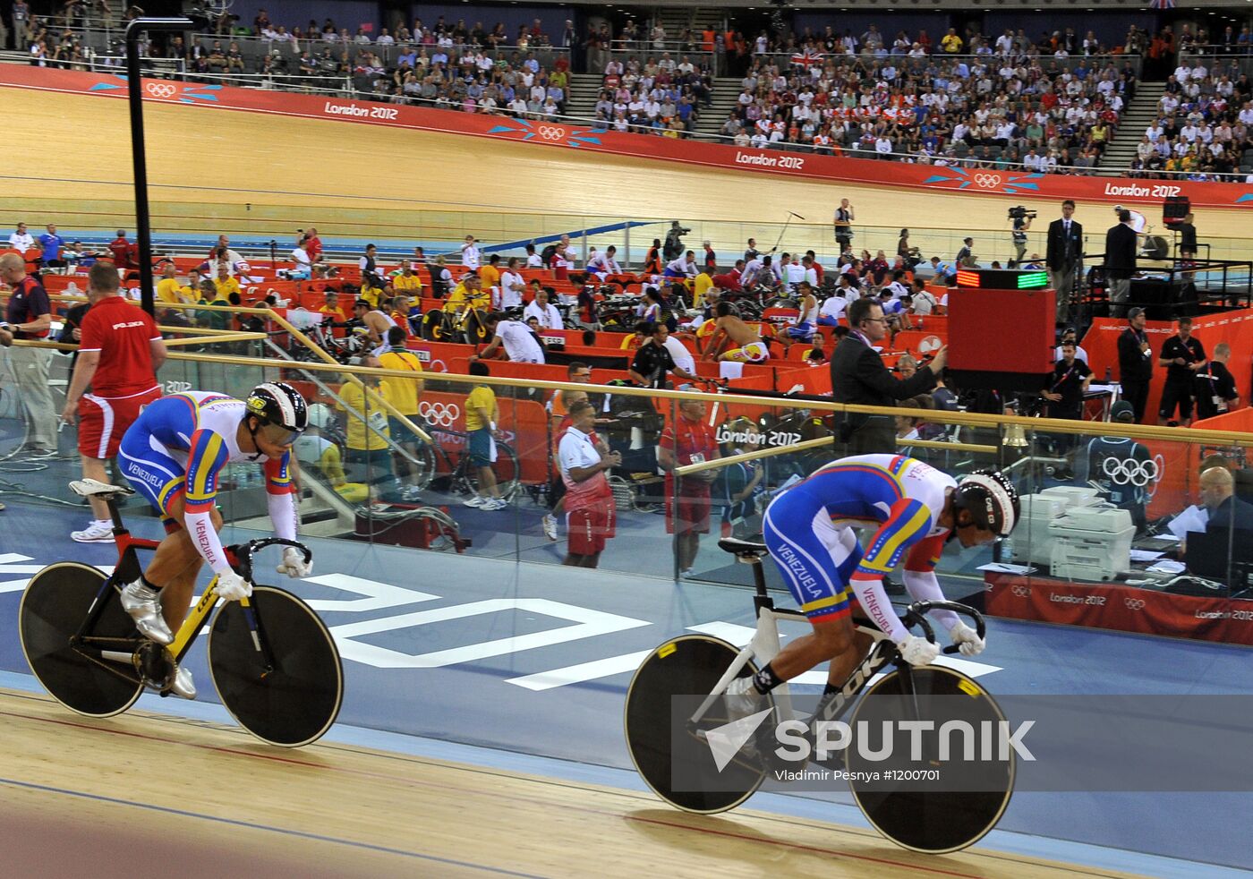 Olympic Games. Cycling - Track. Team Sprint