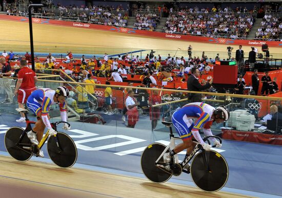 Olympic Games. Cycling - Track. Team Sprint