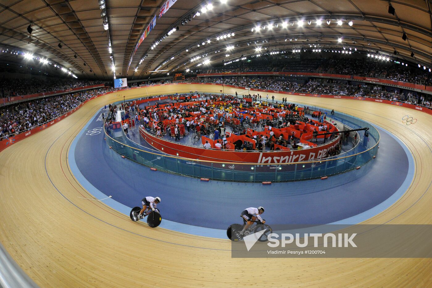 Olympic Games. Cycling - Track. Team Sprint