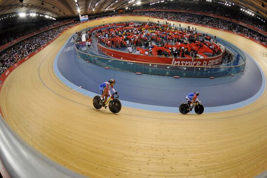 Olympic Games. Cycling - Track. Team Sprint