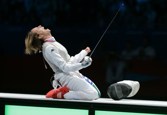 Olympic Games 2012. Women's team foil. Fencing.