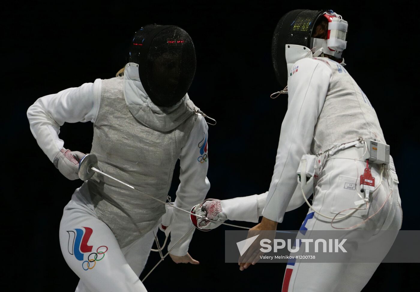 2012 Olympics. Fencing. Women's Team Foil